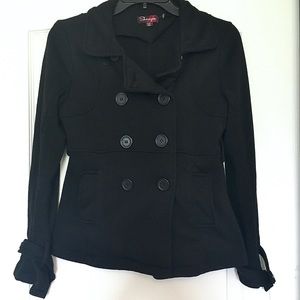 Black Pea Coat